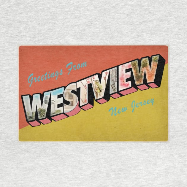 Westview Vintage Postcard by Polomaker